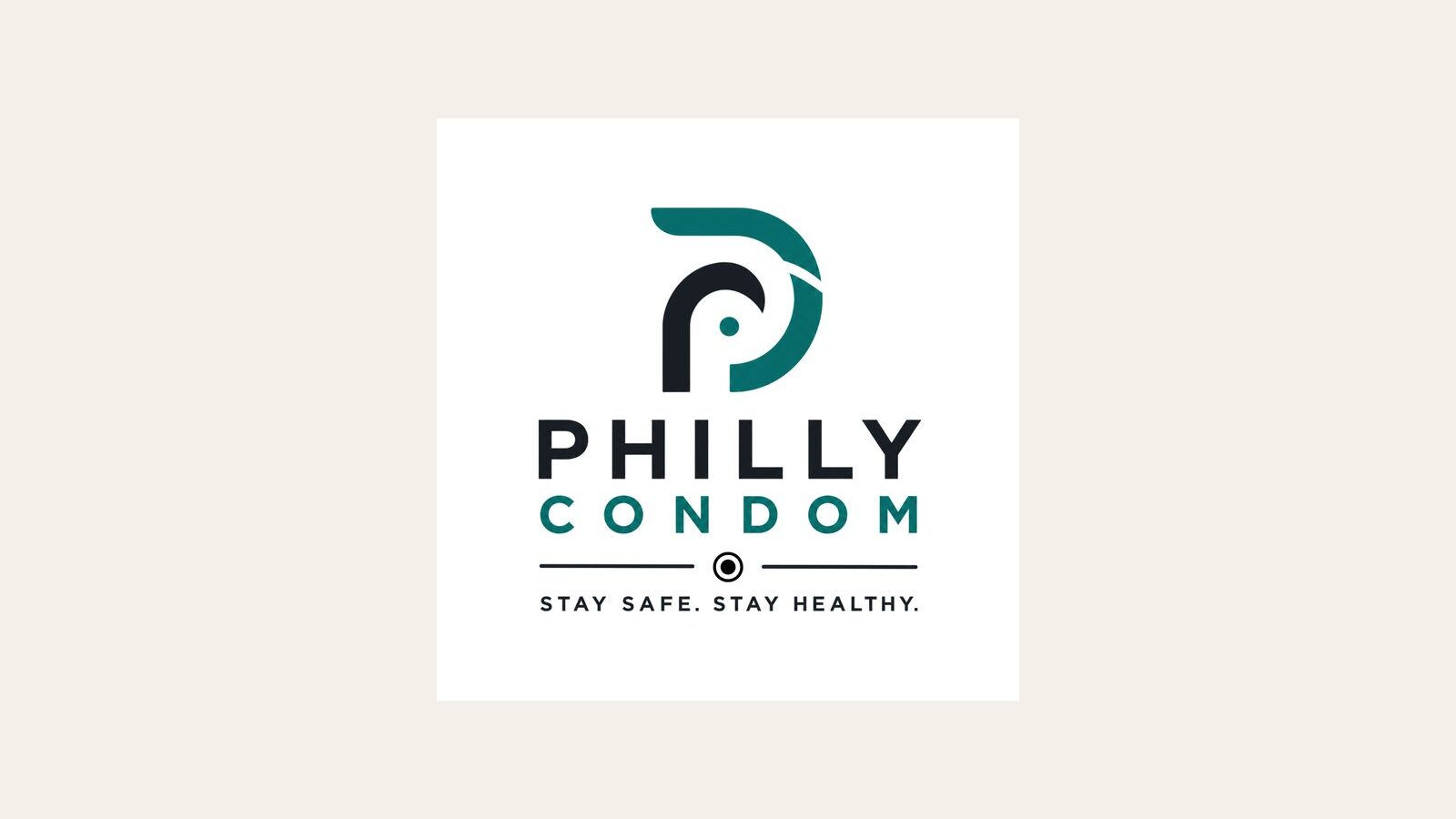 Philly Condom logo and brand identity