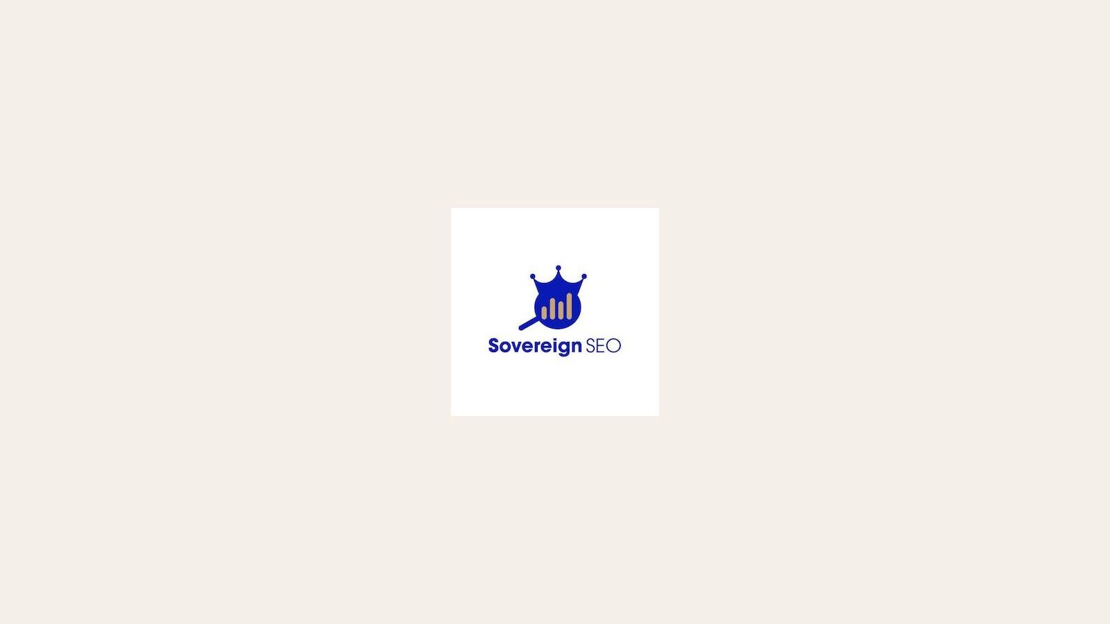 Sovereign SEO logo and brand identity